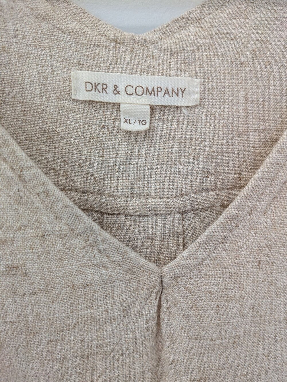 DKR & Company Linen Cotton Dress - Picture 2 of 5